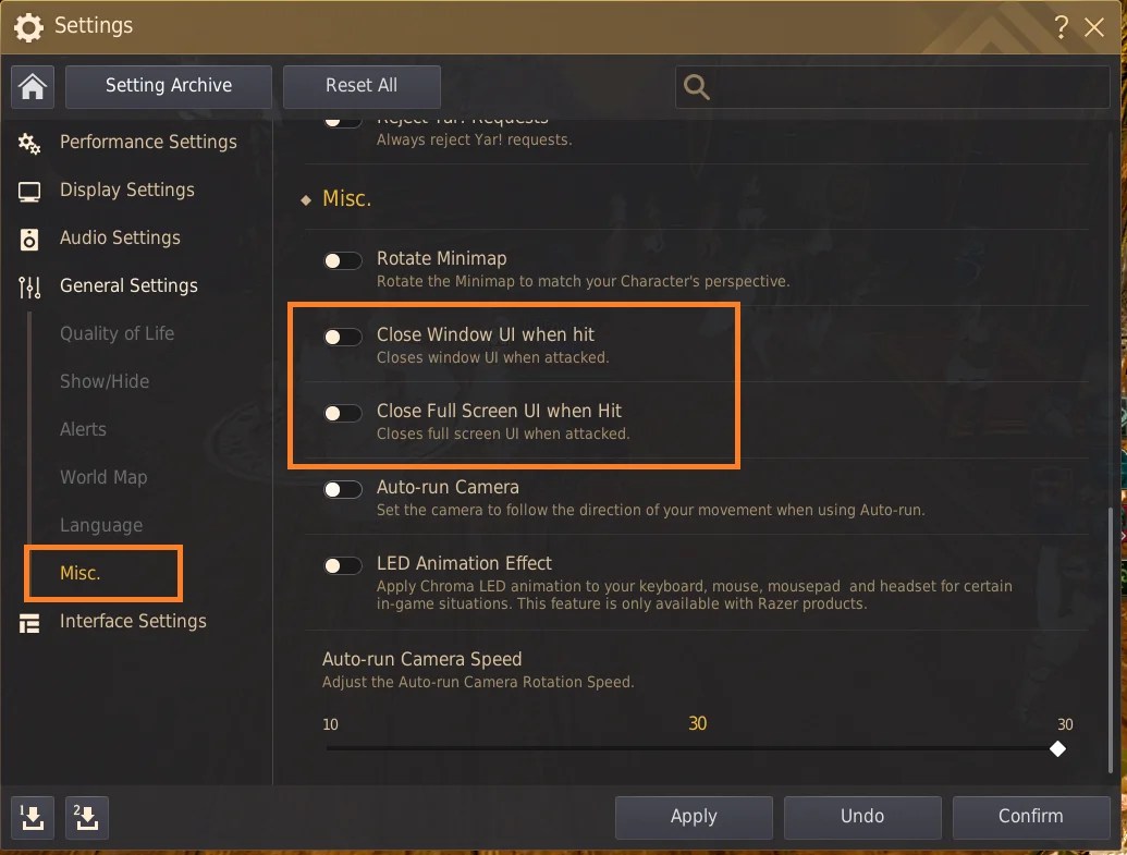 Edit UI And Settings Guide BDFoundry