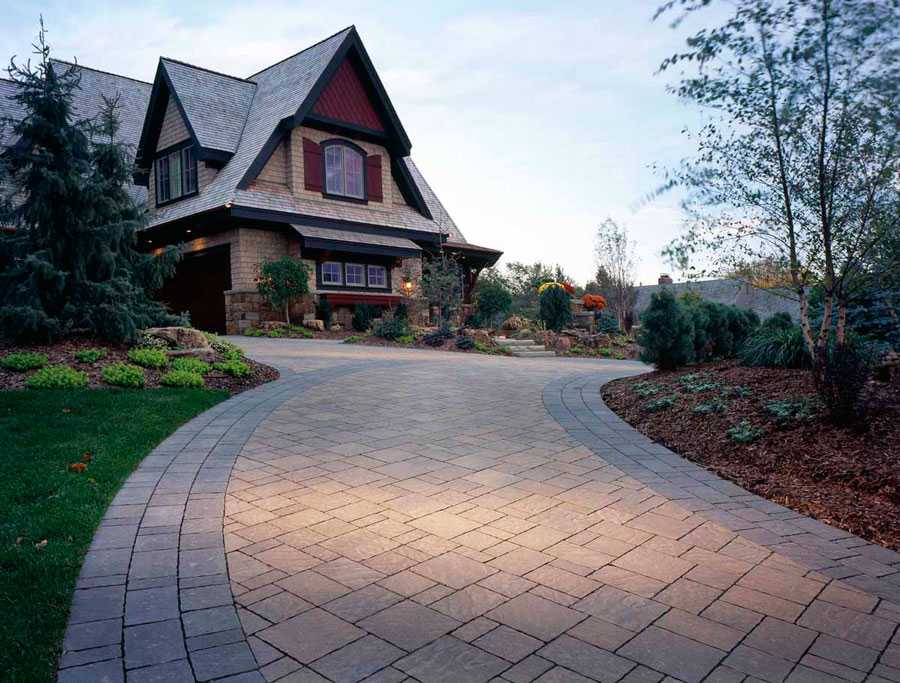 Driveways Black Diamond Paver Stones & Landscape Black Diamond