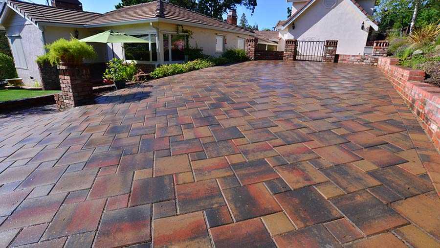Driveways Black Diamond Paver Stones & Landscape Black Diamond