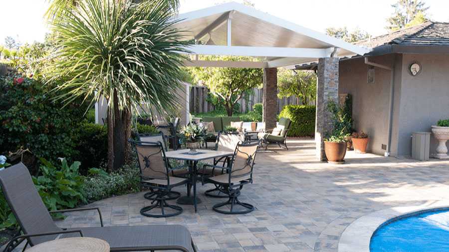 Patio Covers Black Diamond Paver Stones & Landscape