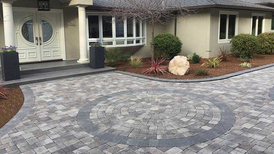 Driveways Black Diamond Paver Stones & Landscape Black Diamond