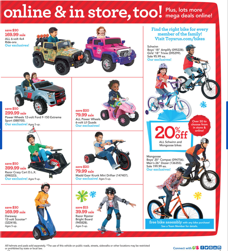 Toys R US Cyber Monday 2014 Deals & Coupons