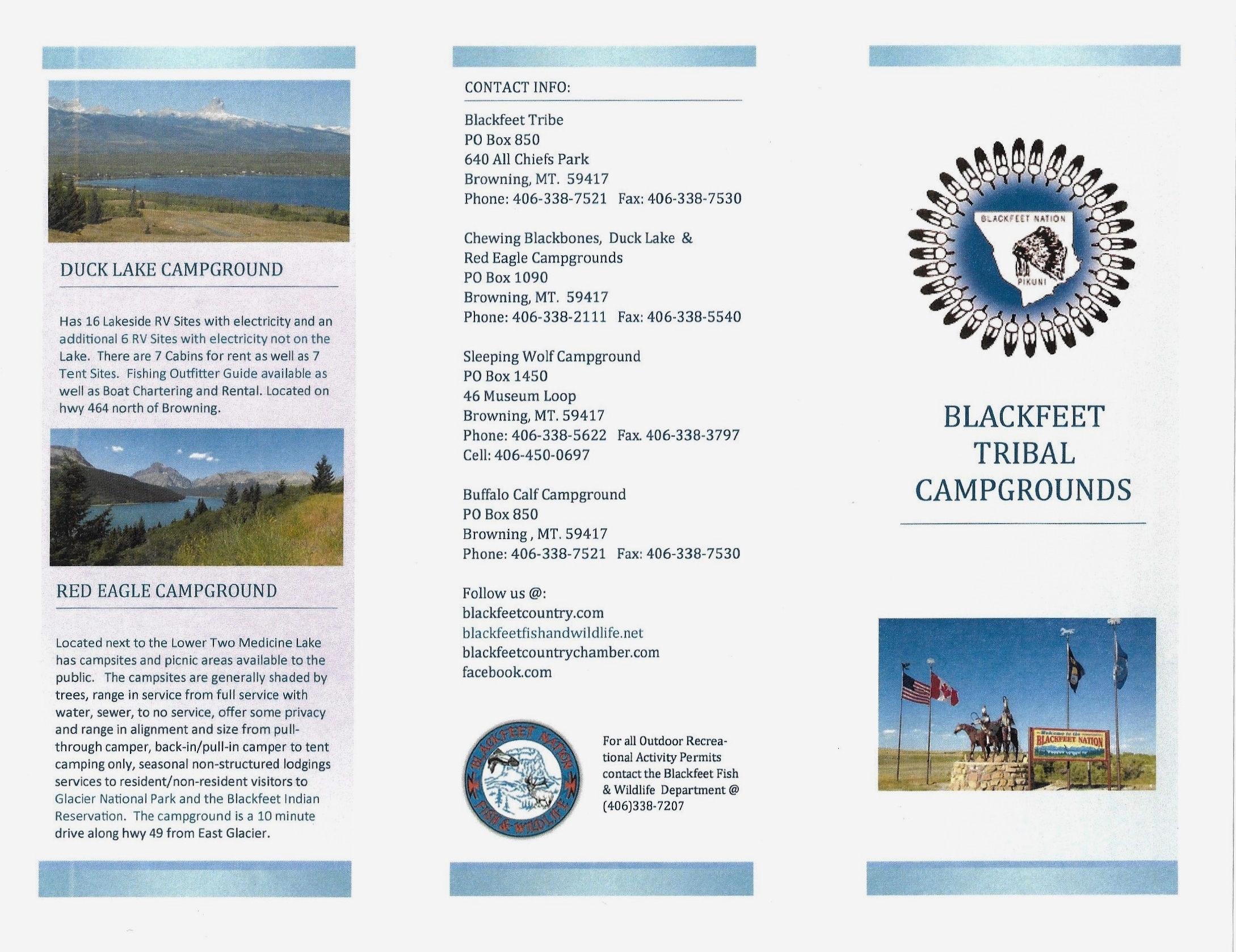 Blackfeet Nation Fish and Wildlife Latest News