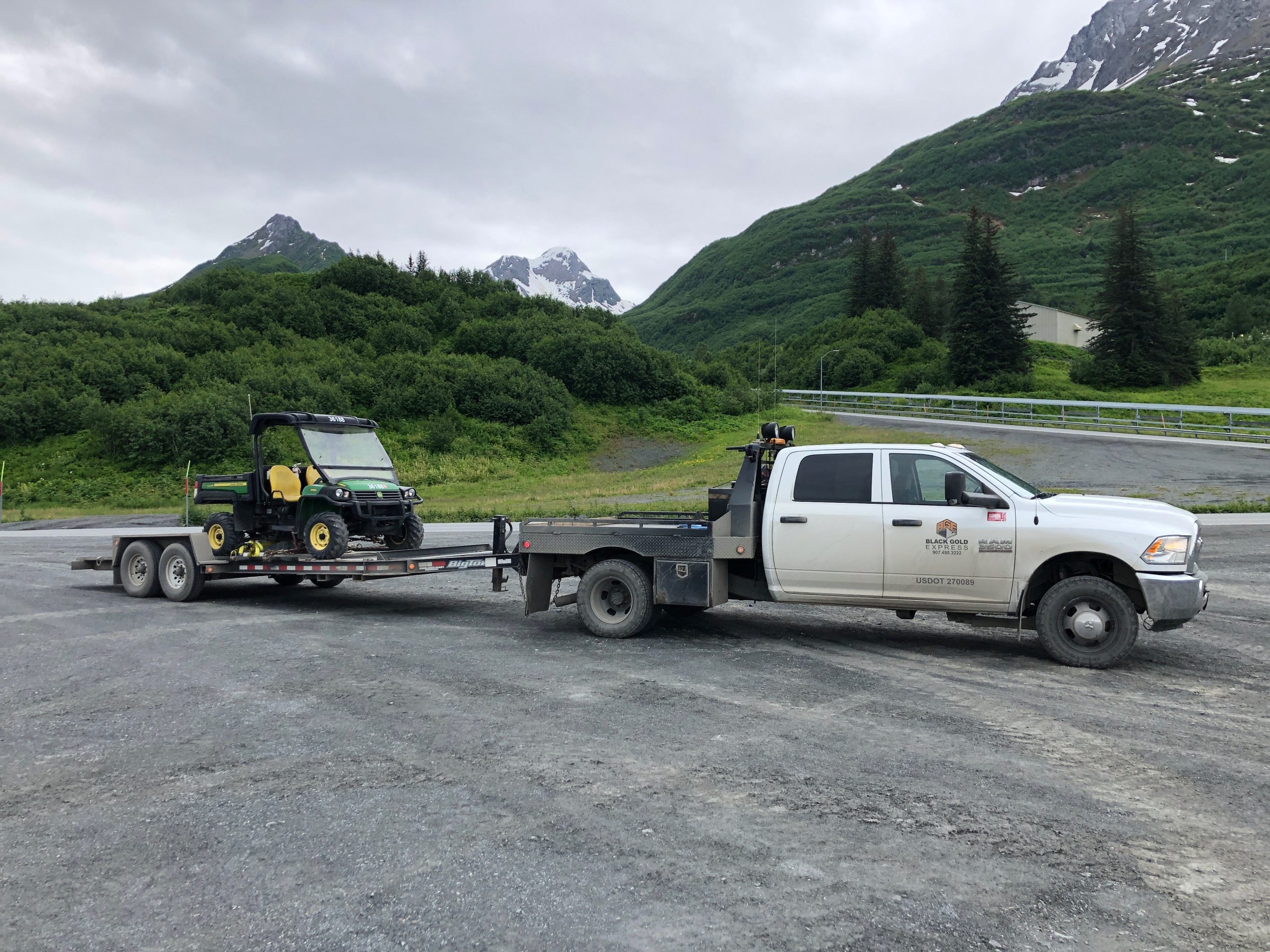 Heavy Haul Transport & Trucking for AK Oil & Gas BGE