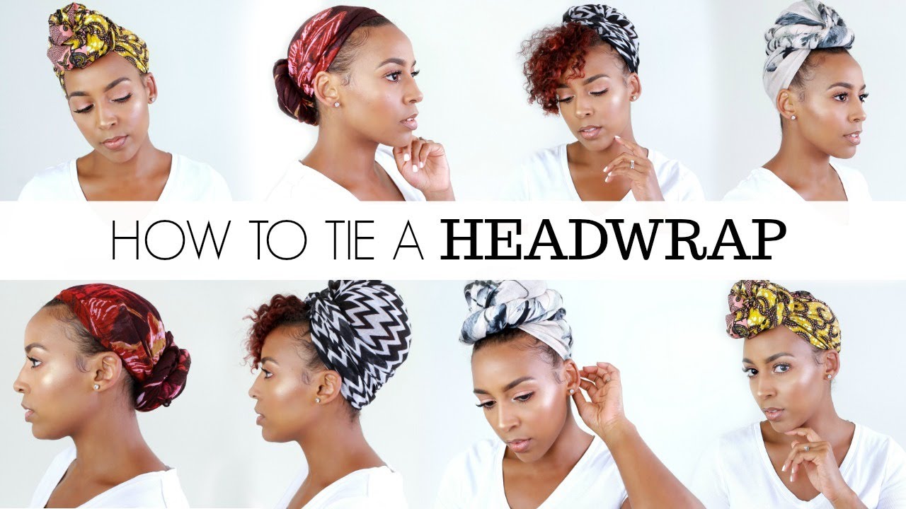 Headwrap Tutorial [Video] Black Hair Information