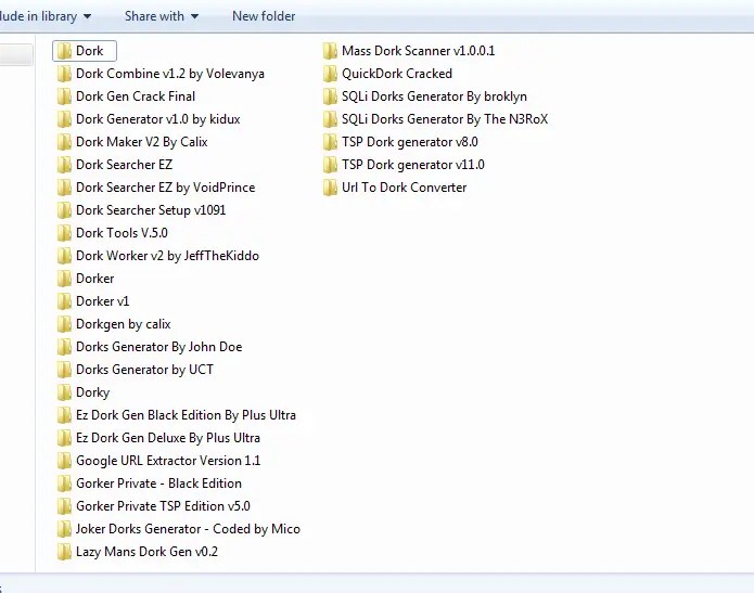 DORK PREMIUM PACK 2024 blackhatrussia