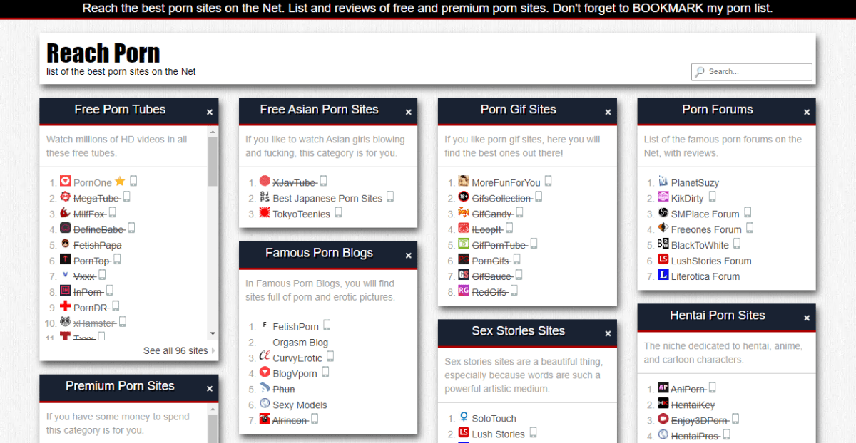 The 30 Best Porn Lists in 2025 - Black Hat Webmasters