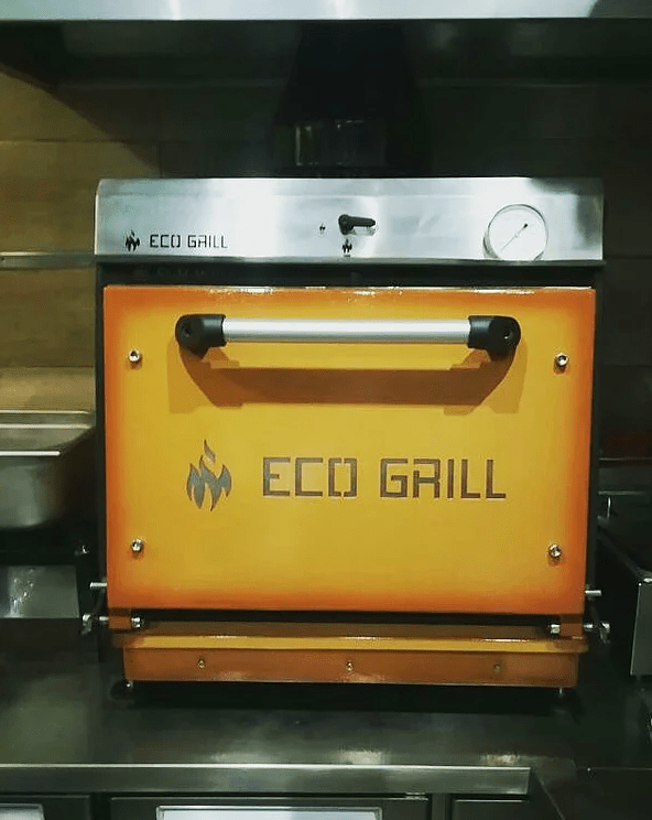 Forno a Carvão Eco Grill Inox Malte CL Mod. 600 Equipamentos de