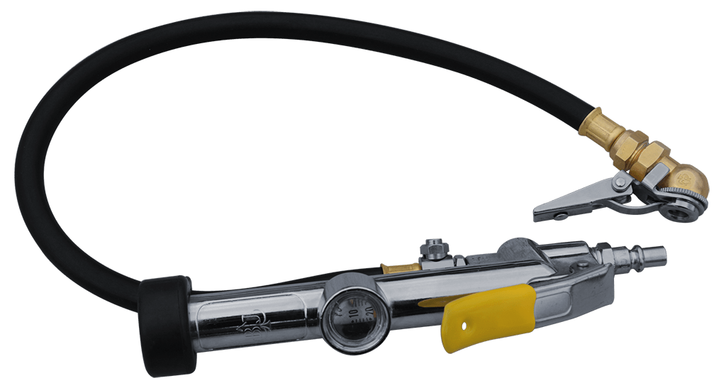 Ga342 Tire Inflator Gauge with Sight Glass BlackJack Tire Supplies