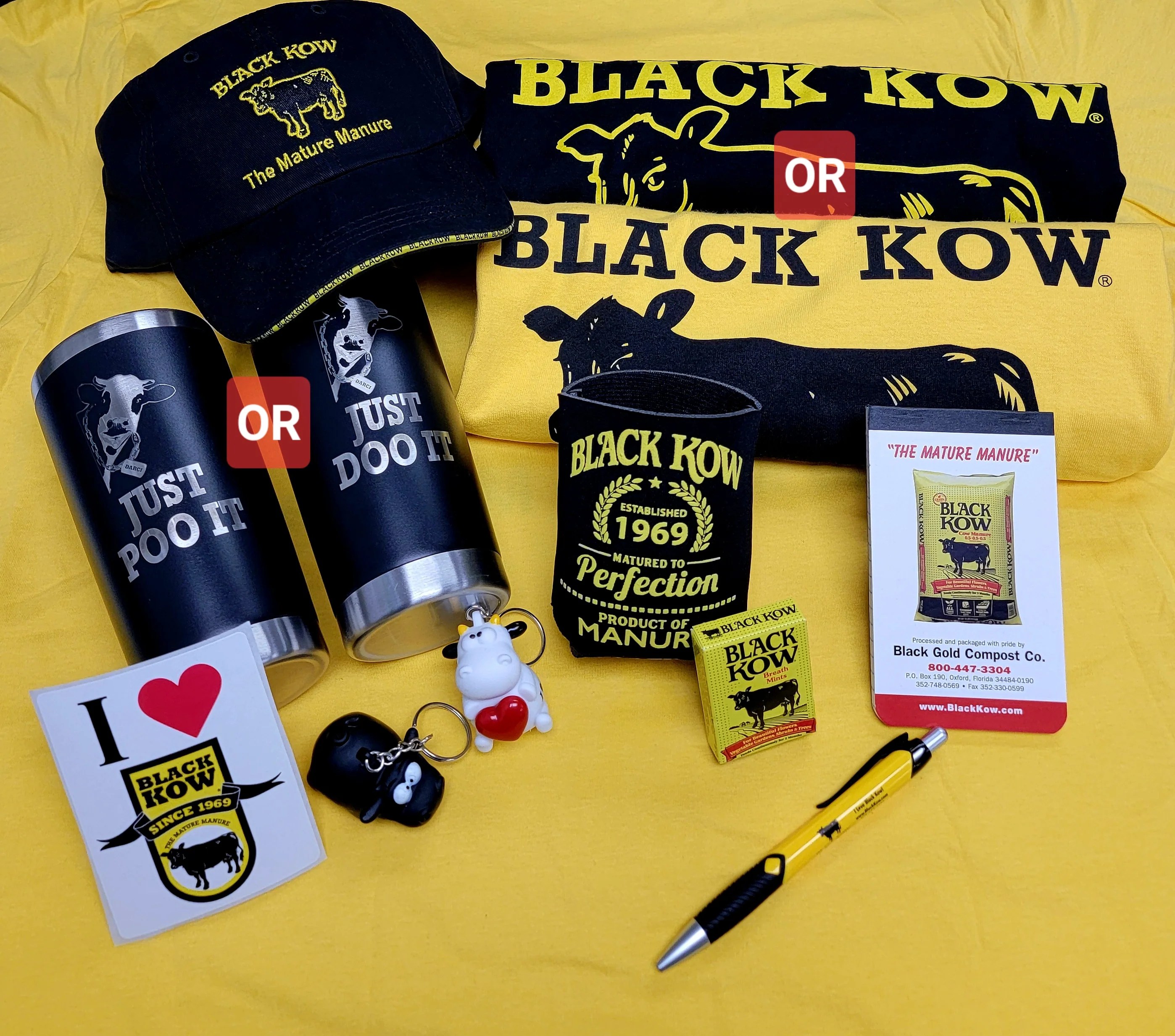 Black Kow Swag Pack Black Gold Compost Co.