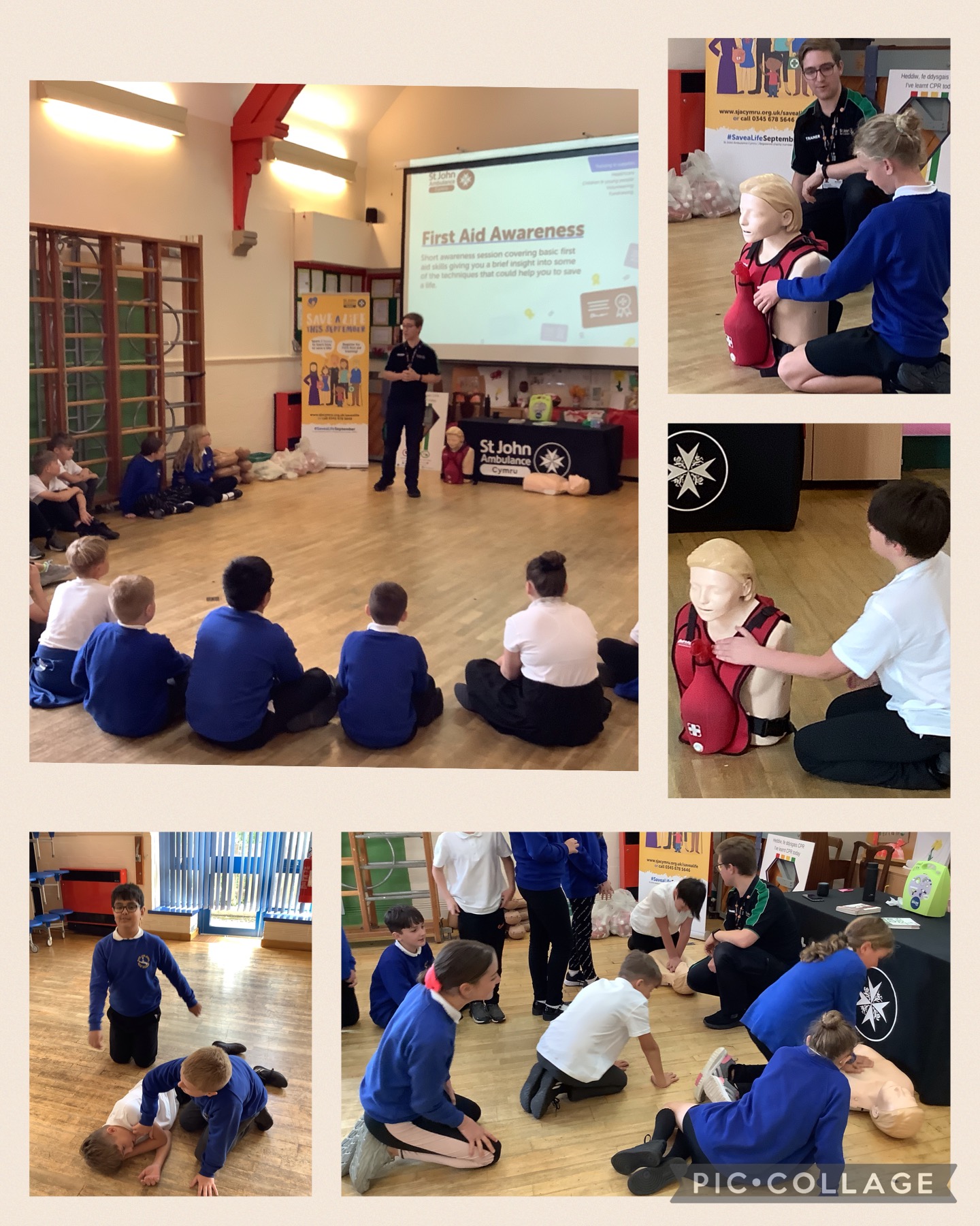 Snowdon FirstAid Training Black Lane School, Wrexham
