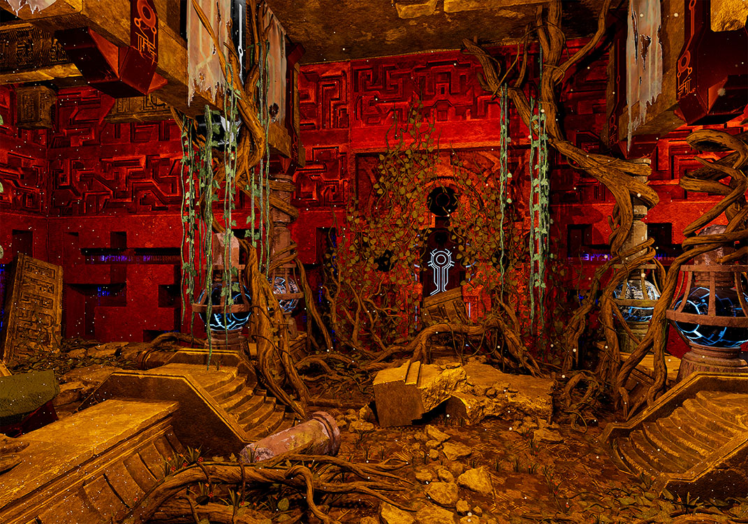 Mystic Temple Black Light Unity