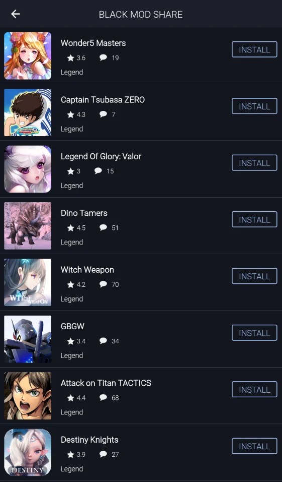 BlackMod App BlackMarket App Hack Game Cracked Apps