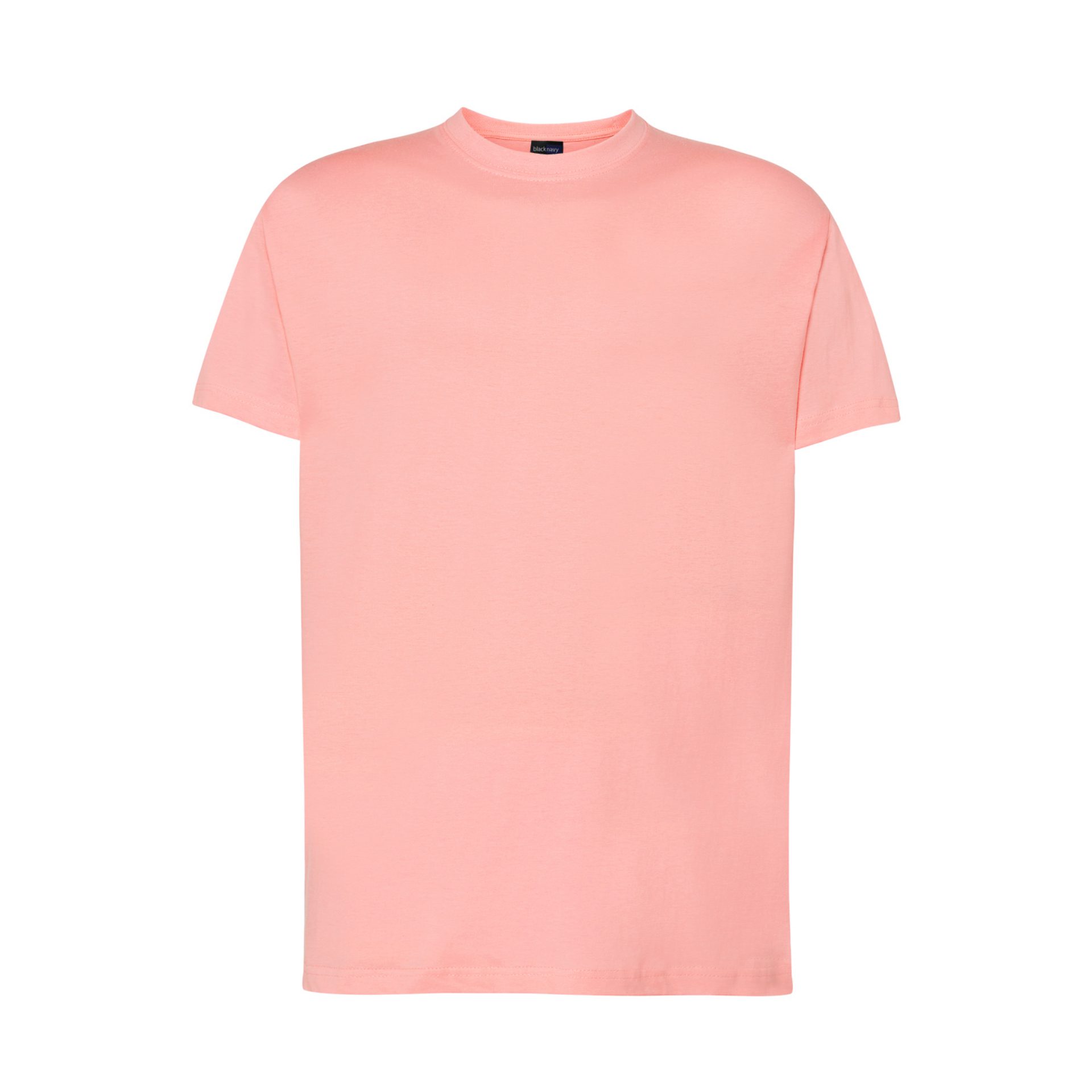 Light Peach Essential Half Sleeve TShirt BlackNavy