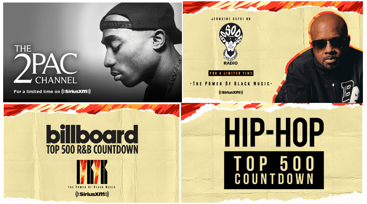 SiriusXM and Pandora Celebrate Black Music Month with LimitedTime