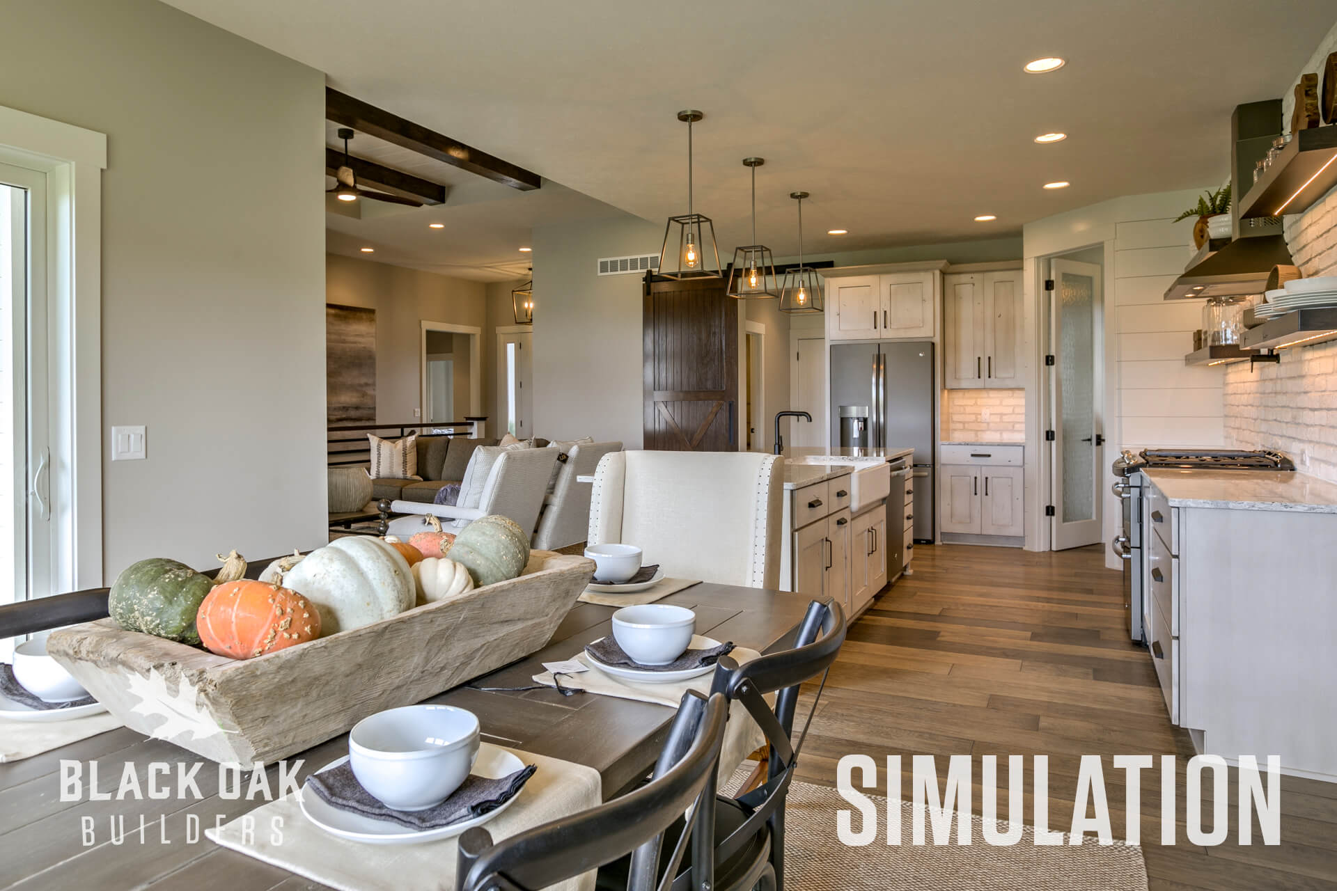 The Pendleton II Black Oak Builders