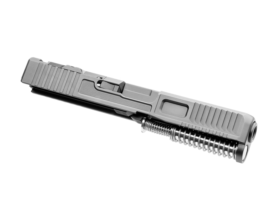 Custom Glock 19 Gen 5 45/19X OEM Ported Complete Slide (RX)
