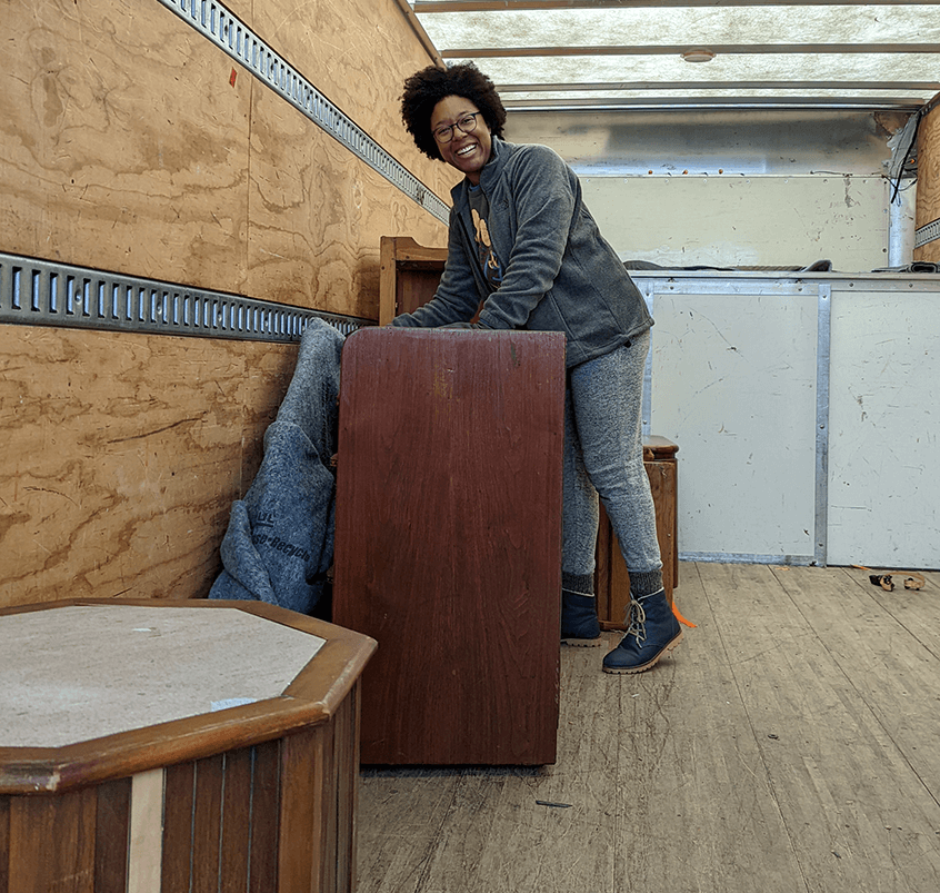PITTSBURGH FURNITURE BANK DELIVERS FREE FURNITURE Black Pittsburgh