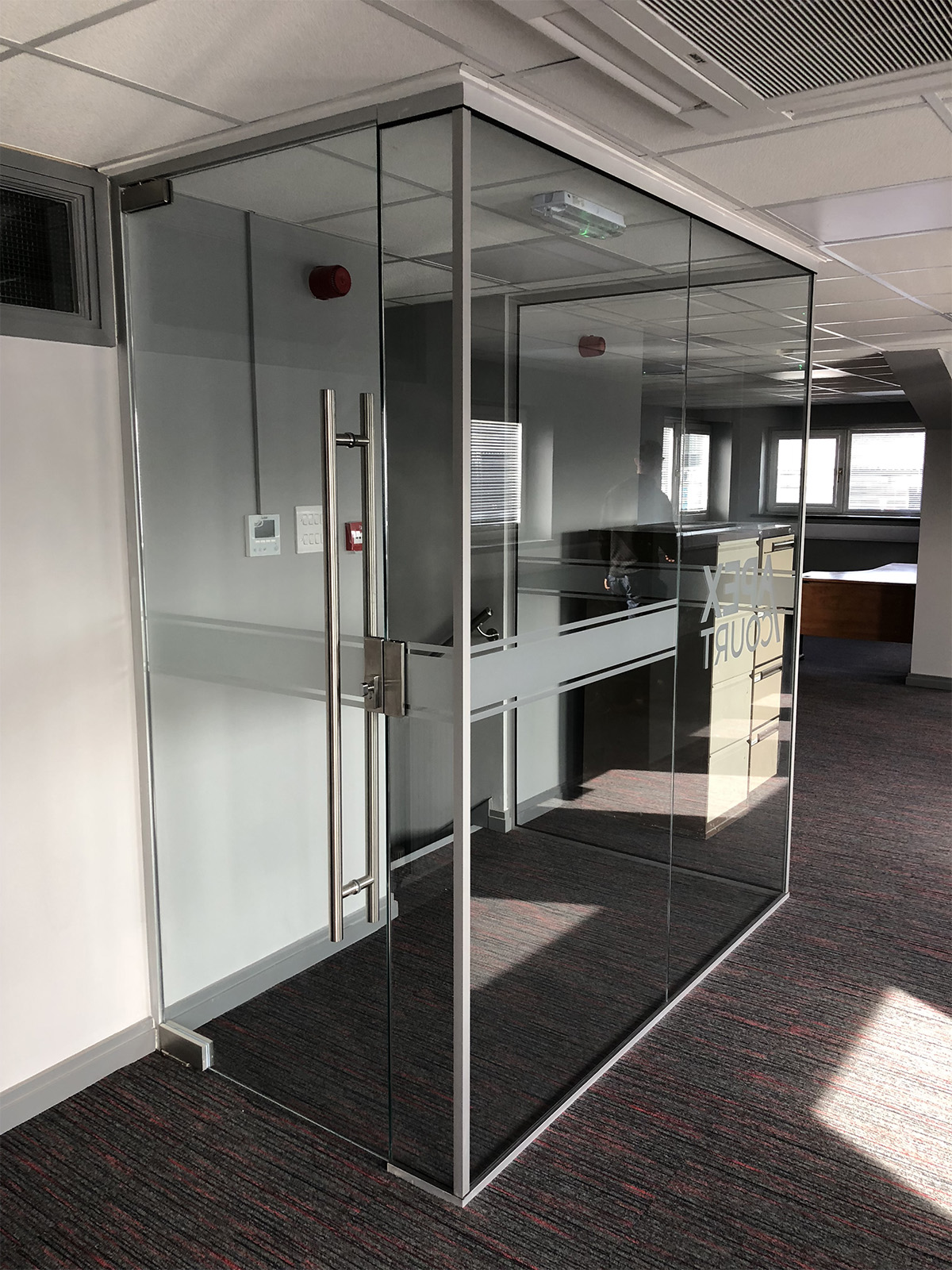 Frameless Glass Doors and Partitions Blackpool & Fylde Glass