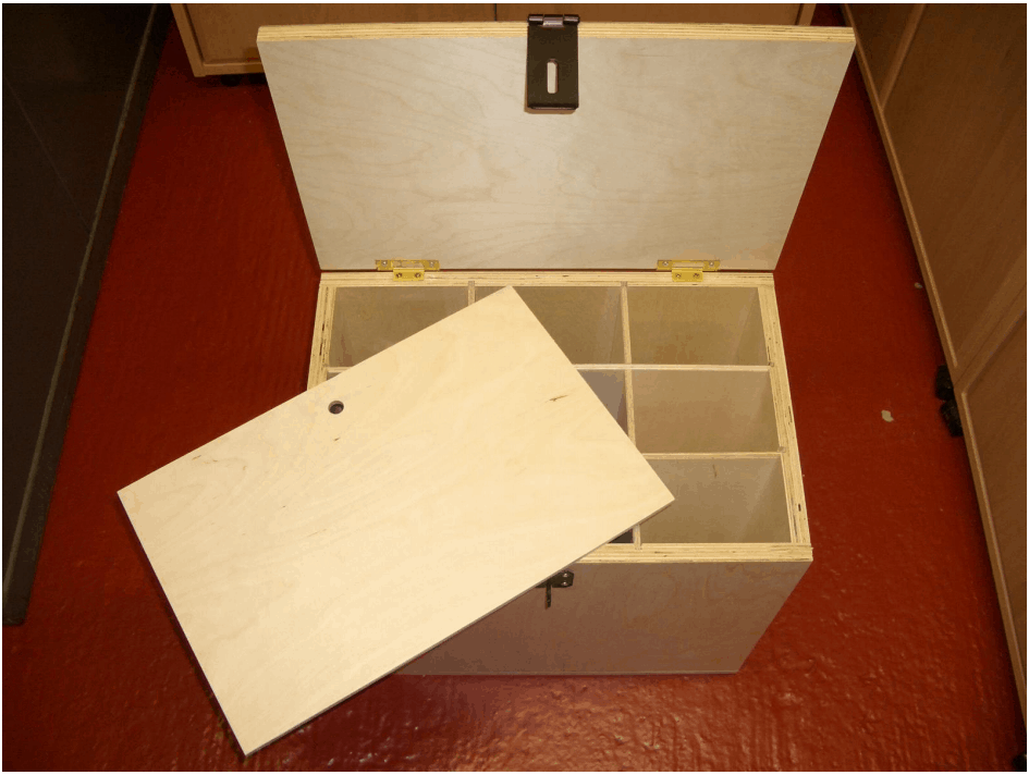 Storage Boxes Black Powder