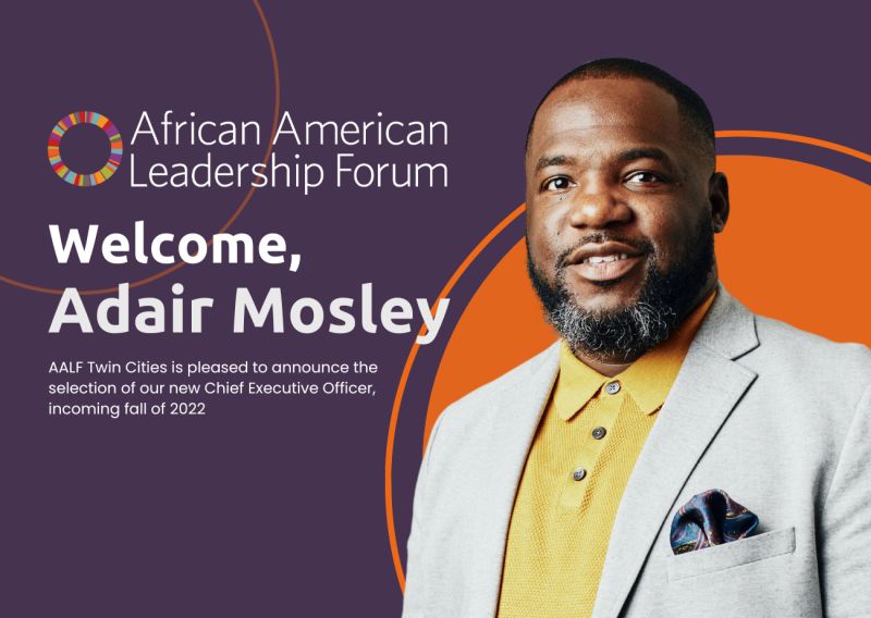 (BPRW) African American Leadership Forum Selects Adair Mosley as New