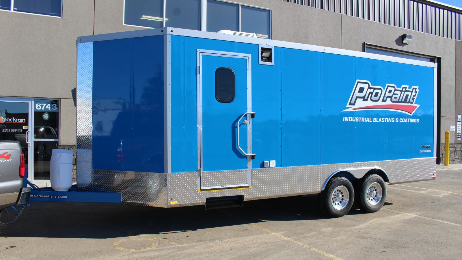 Custom Trailers Manufactured in Alberta Blackrain Industries