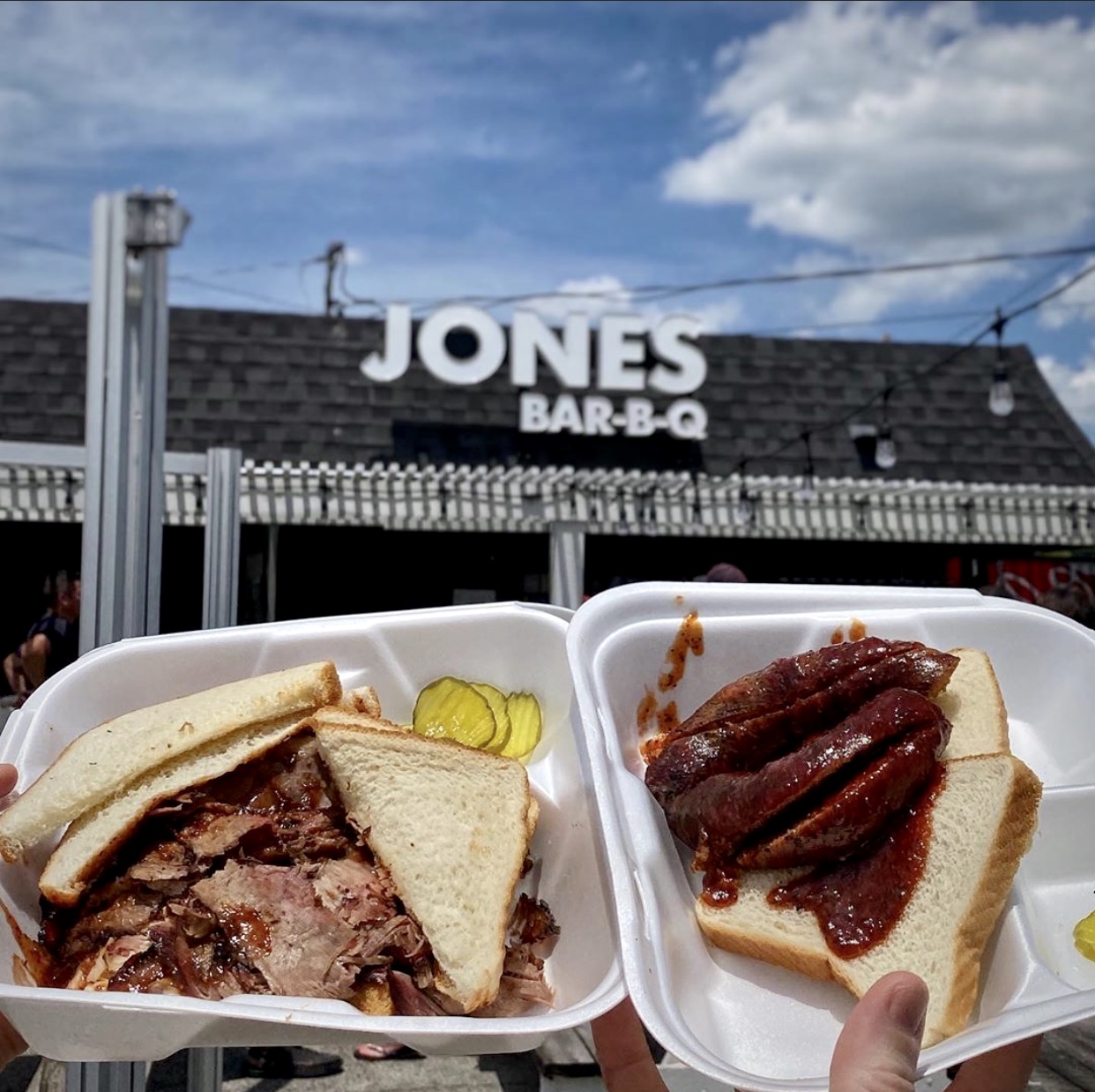 Jones BarBQ features Barbecue cuisine in Kansas City, Kansas