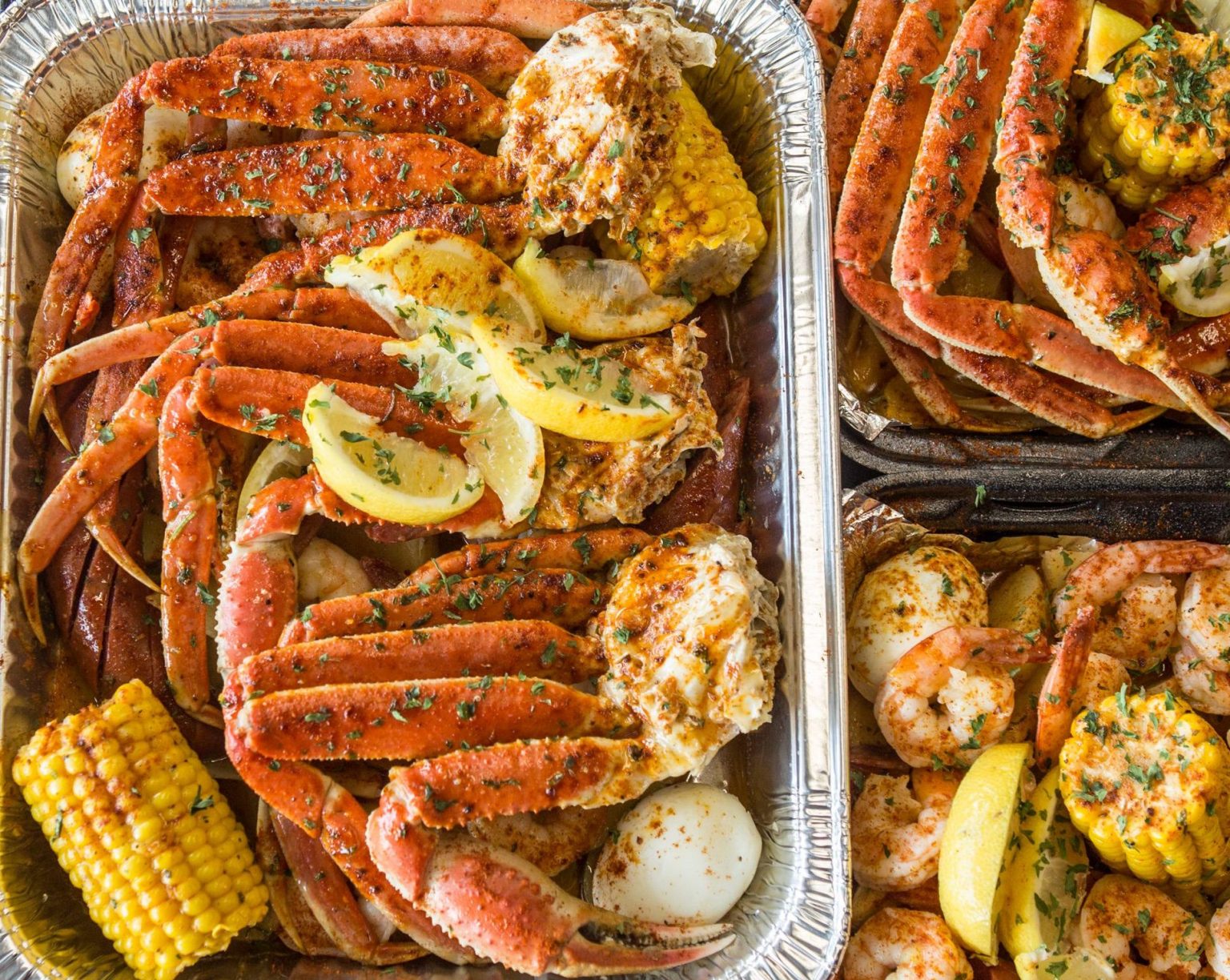 Three Sisters Cajun Specialtz features Creole & Cajun cuisine in Houston, Texas