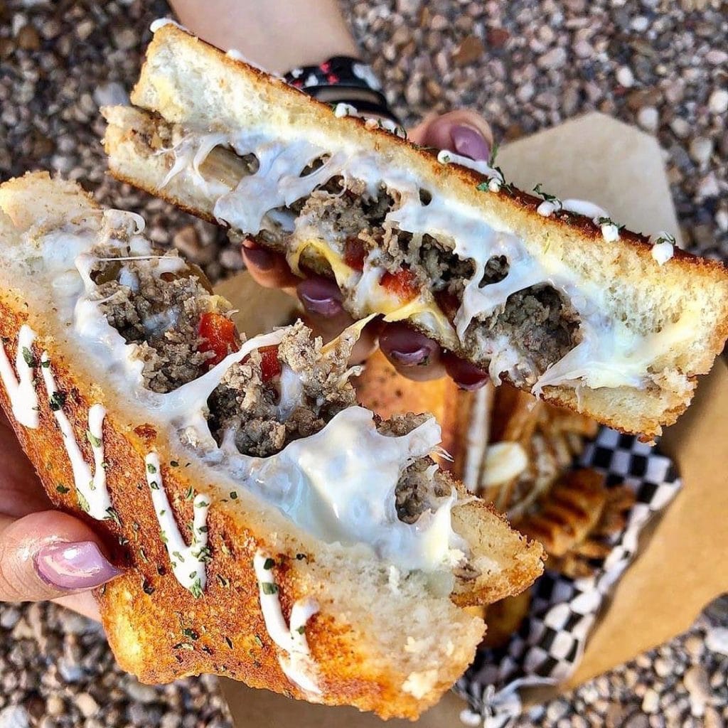 Twisted Grilled Cheese (Food Truck) features American cuisine in