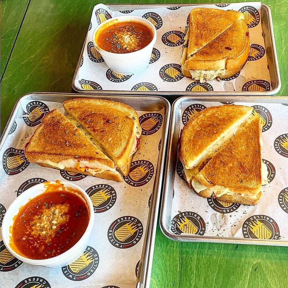 Twisted Grilled Cheese (Food Truck) features American cuisine in