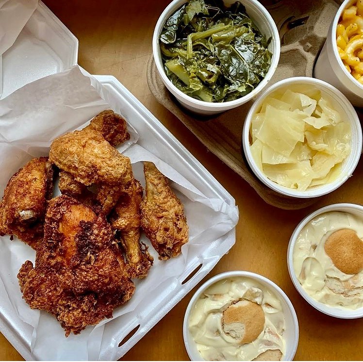 The Chicken Hut features Soulfood cuisine in Durham, North Carolina