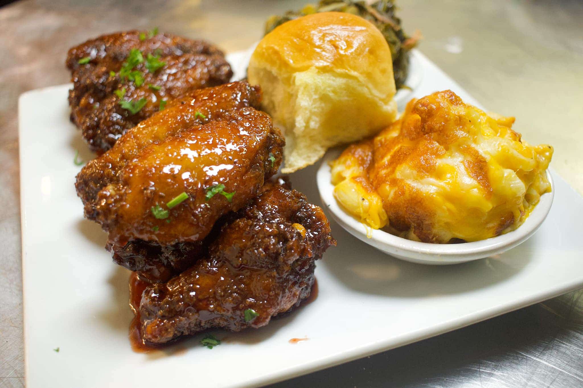 Luxe Soulfood & Cocktails features Southern cuisine in Greensboro