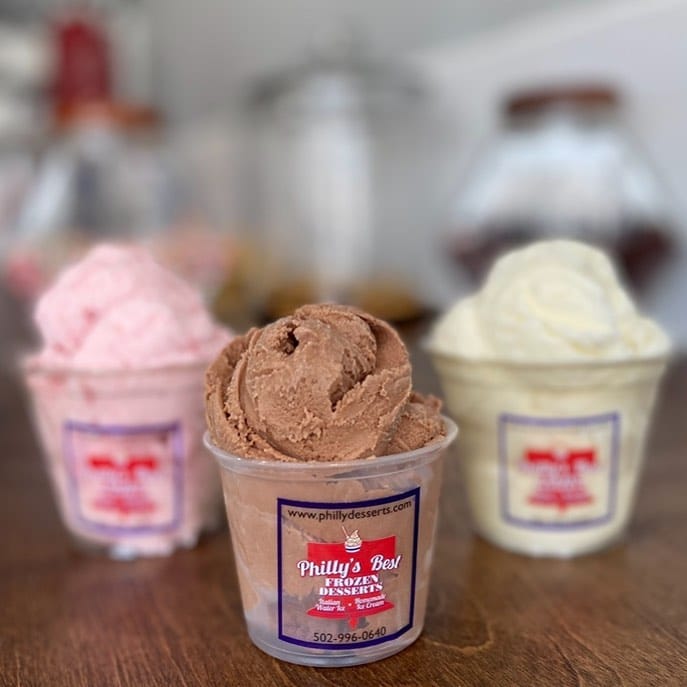 Philly’s Best Frozen Desserts features Ice Cream cuisine in Louisville