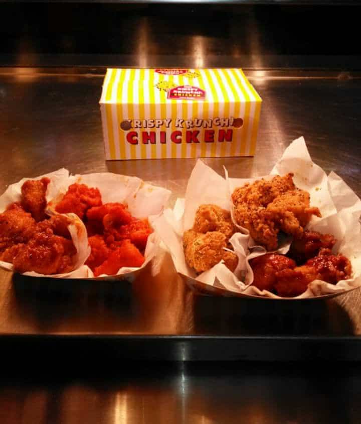 Hall’s Krispy Krunchy features American cuisine in Los Angeles, California