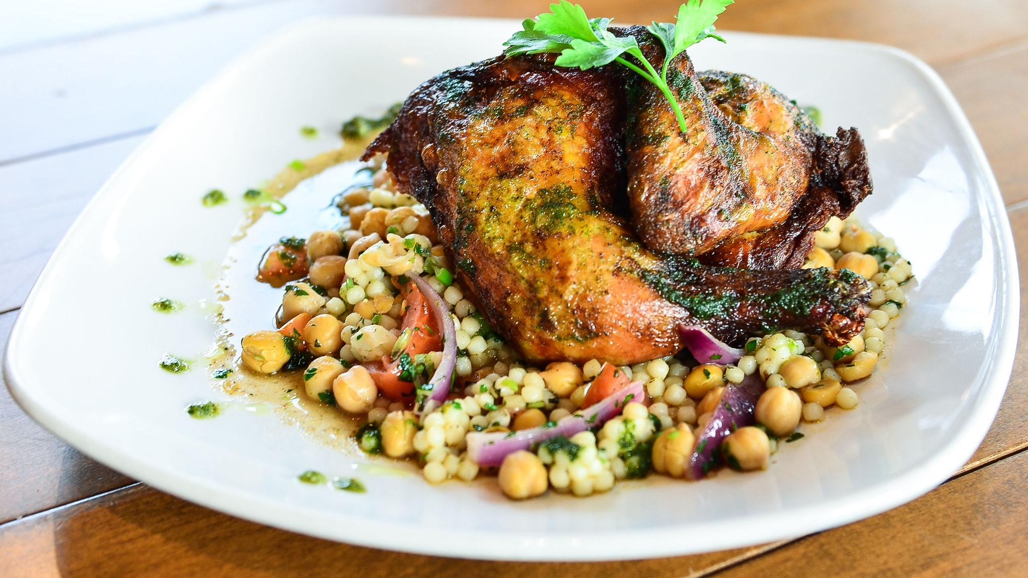 Matchbox Cathedral Commons features American cuisine in District of