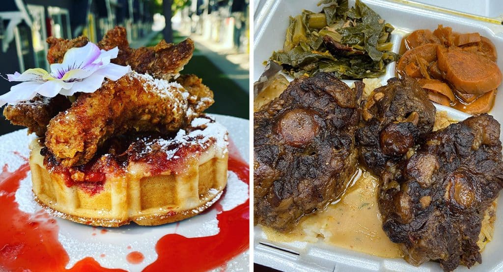 THROWDOWN SOULFOOD features African cuisine in Los Angeles, California