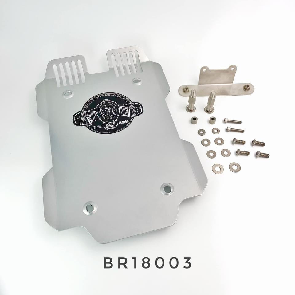 DK designBMW R18 Engine Protection Skid Plate Black Riot HK