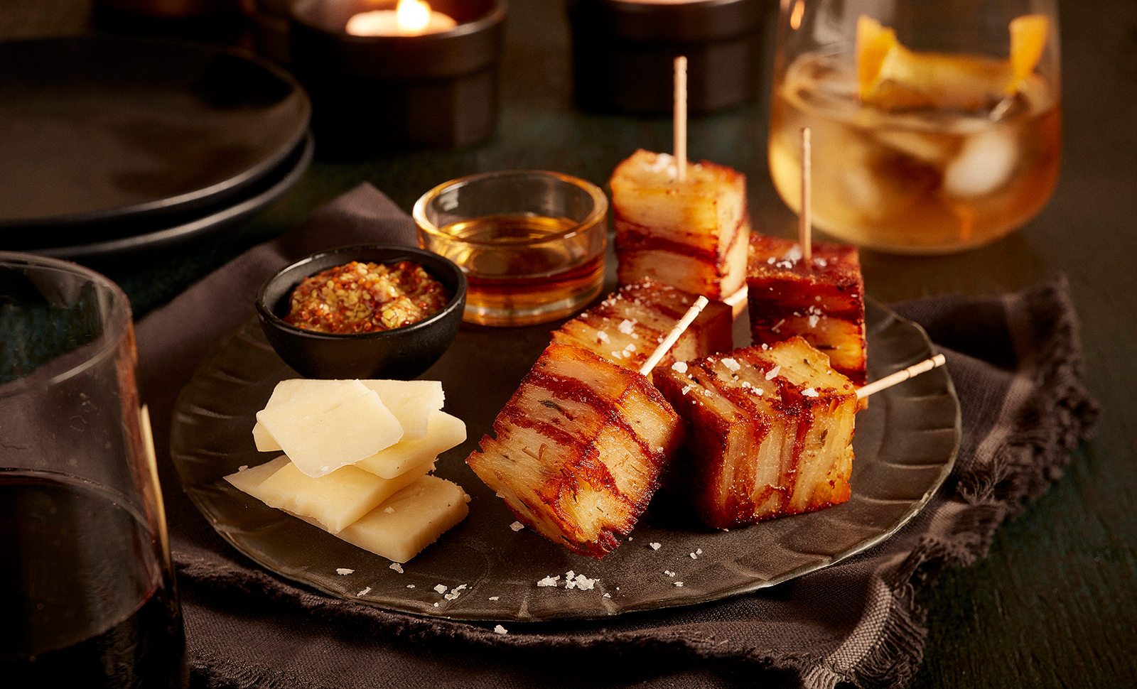 Black River Cheese Potato Pavé