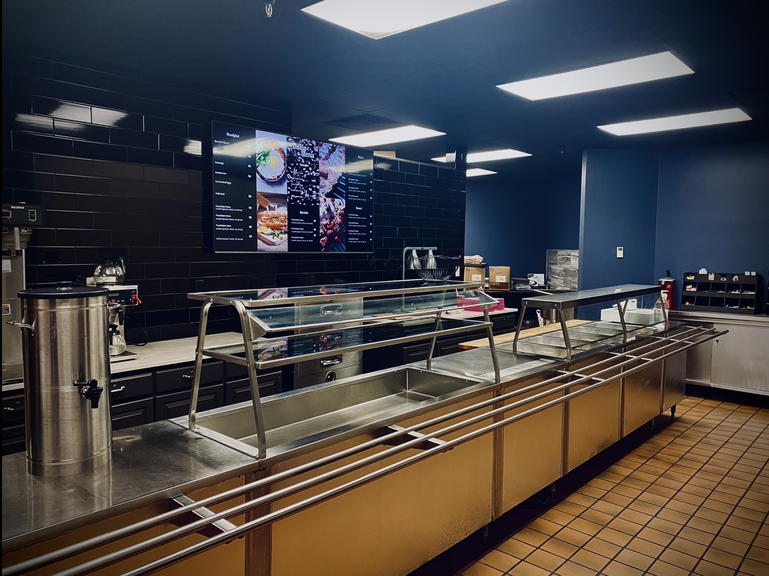 BRTC Renovates Cafeteria Into the Black River Grill Black River