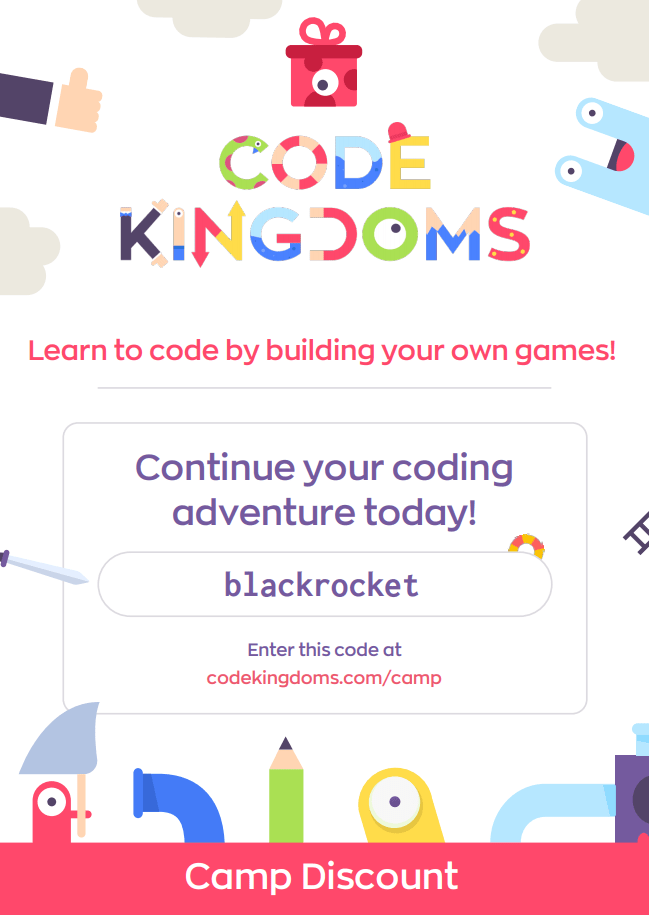 CodeKingdomsDiscountCode Black Rocket