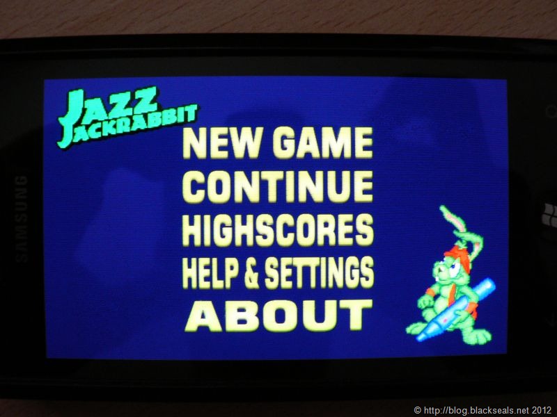 Windows Phone 7 Jazz Jackrabbit