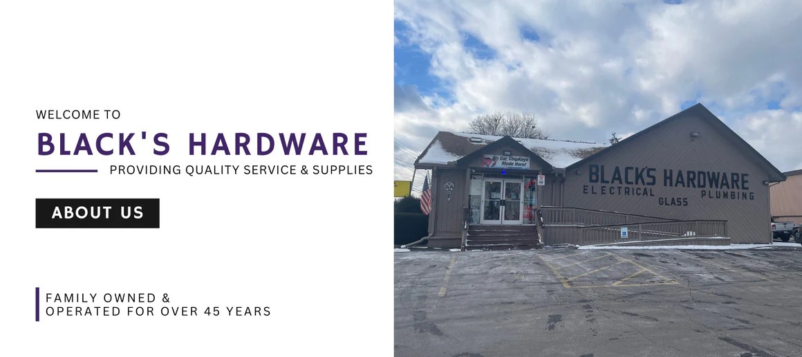 Home and Hardware Center Rochester, NY Black's Hardware