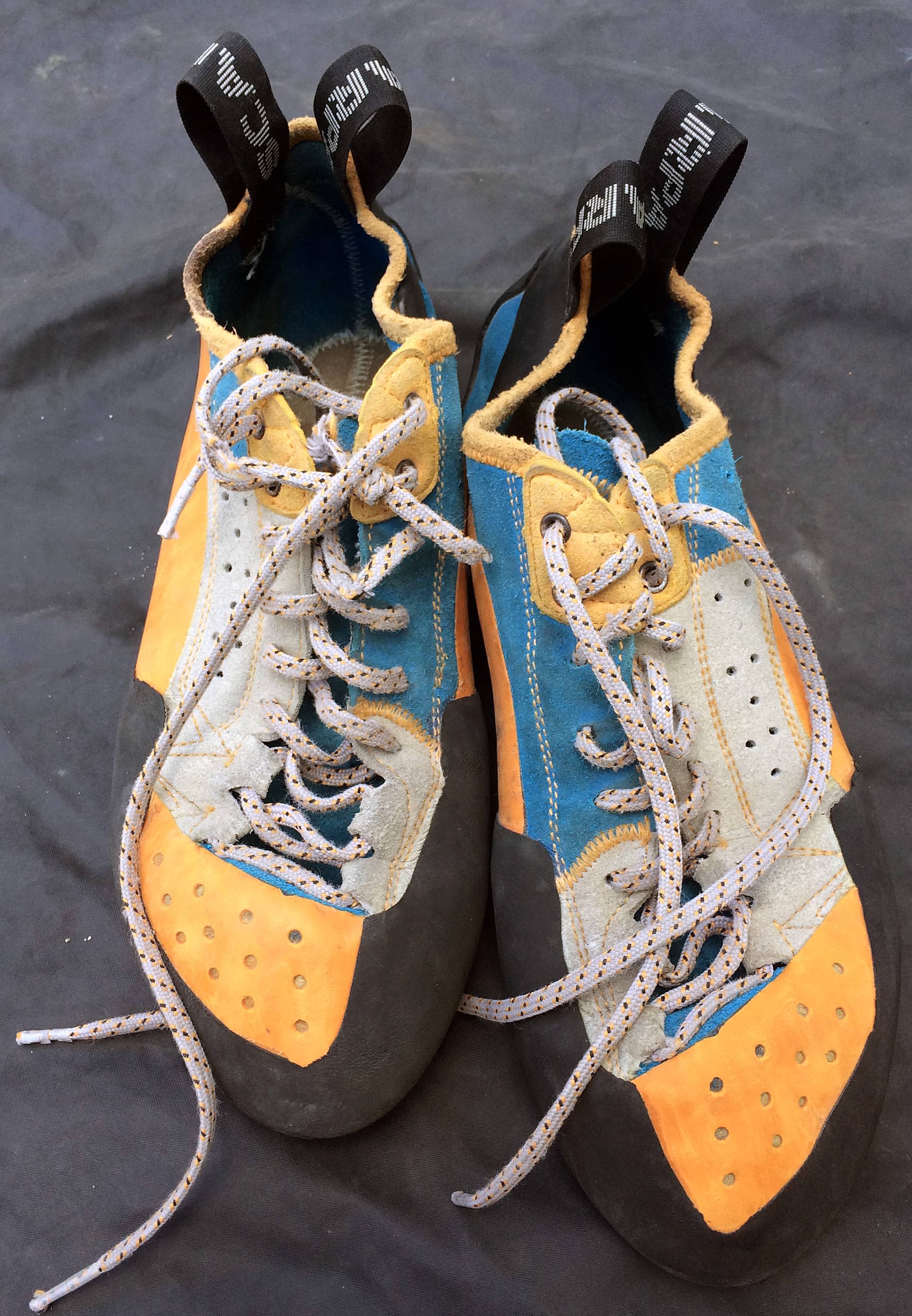 crack climbing shoes