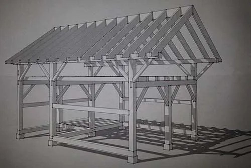 PostandBeamplans Black Sheep Post & Beam