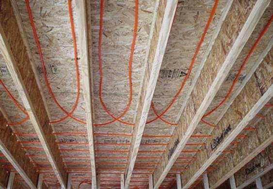 Can I install radiant floor heat in my new manufactured or modular house?