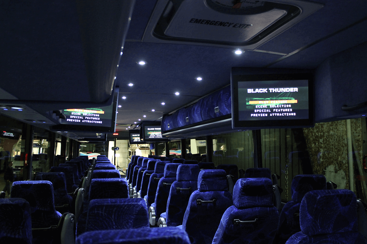 Charter Coach Detroit Bus Old School Vs. New School (nonrefundable