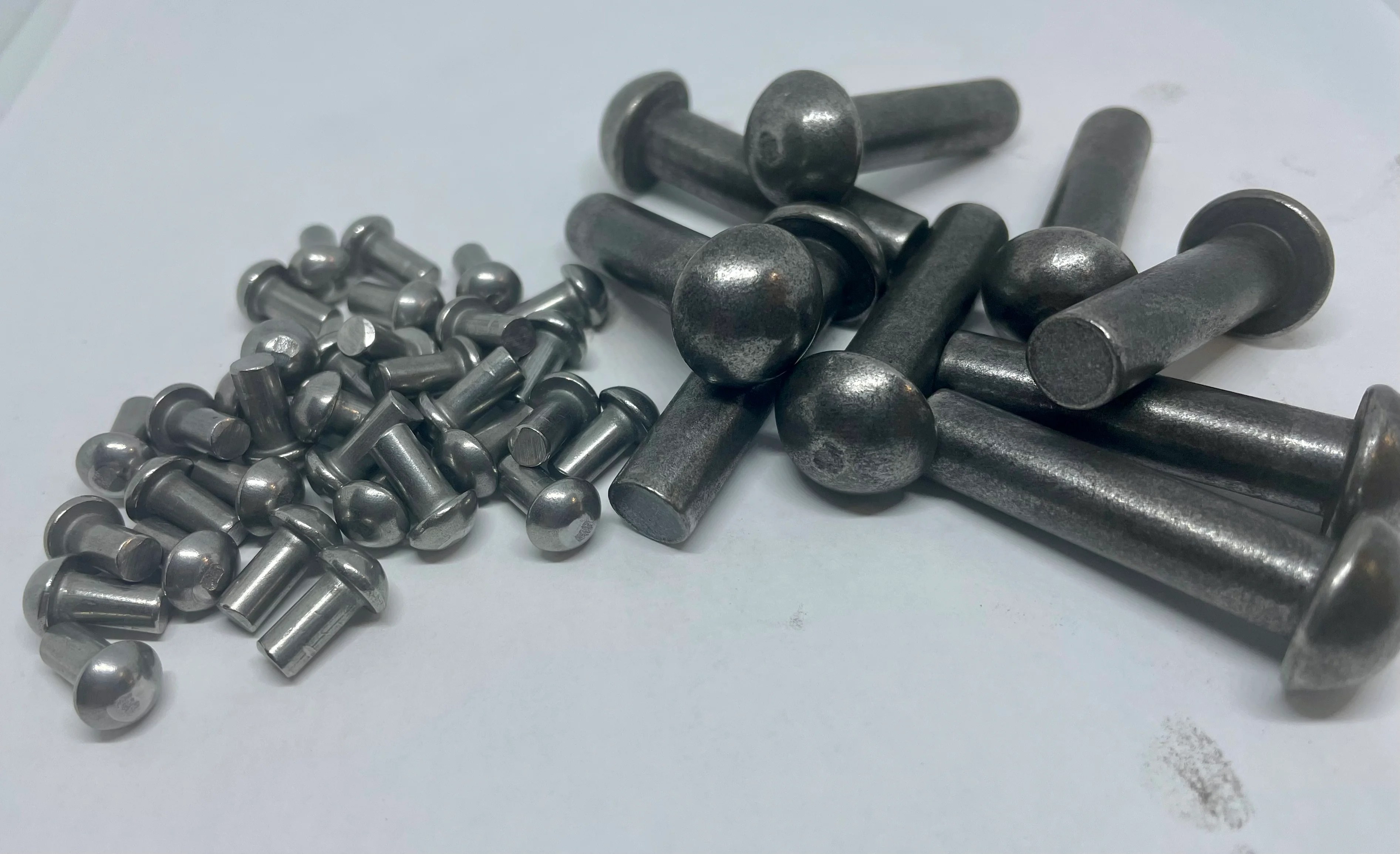 Round Head Steel Rivets Blacksmith Bolt & Rivet Supply