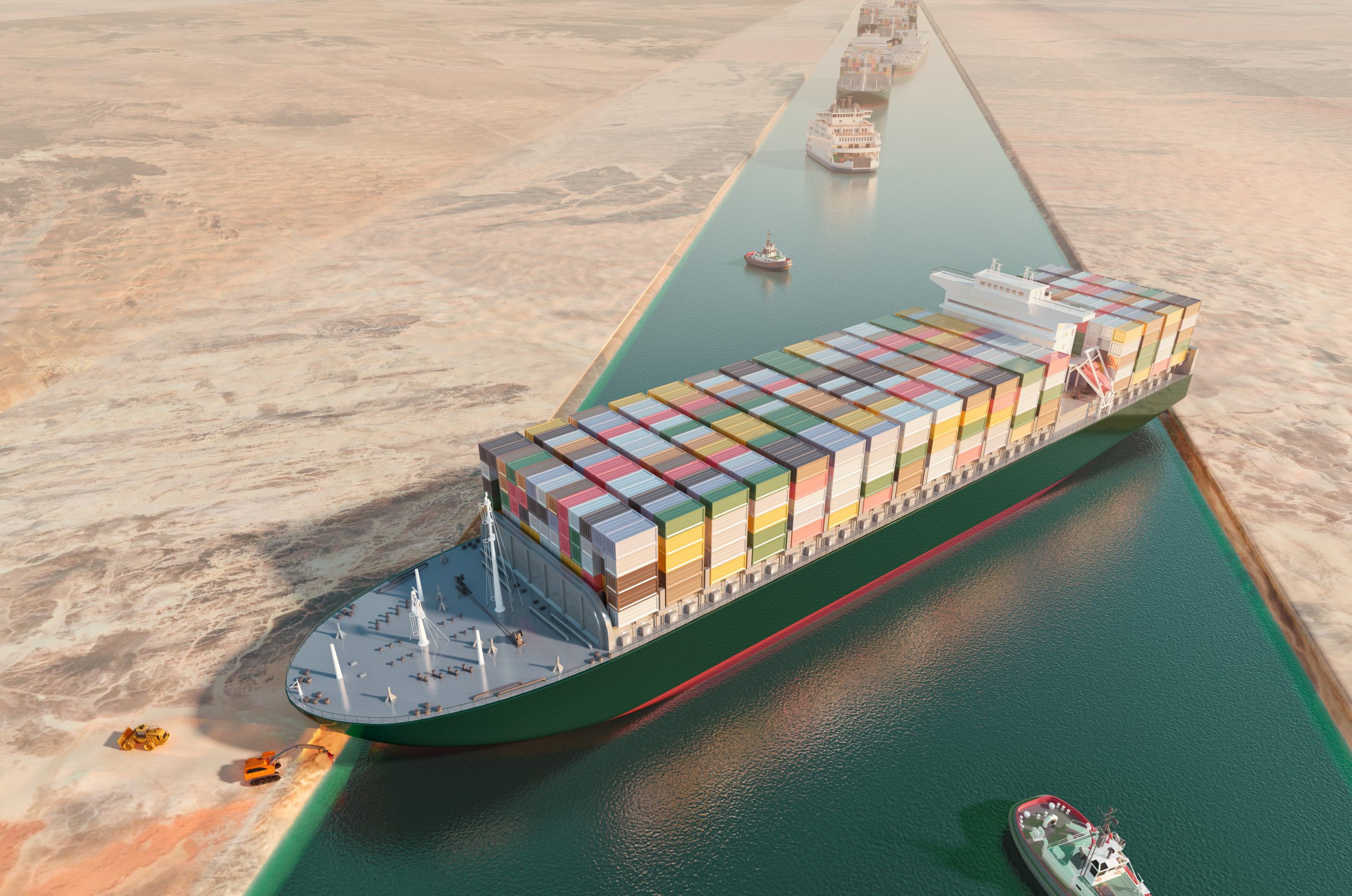 Ripple Effects from Suez Canal Blockage Cause Record Shipping Delays