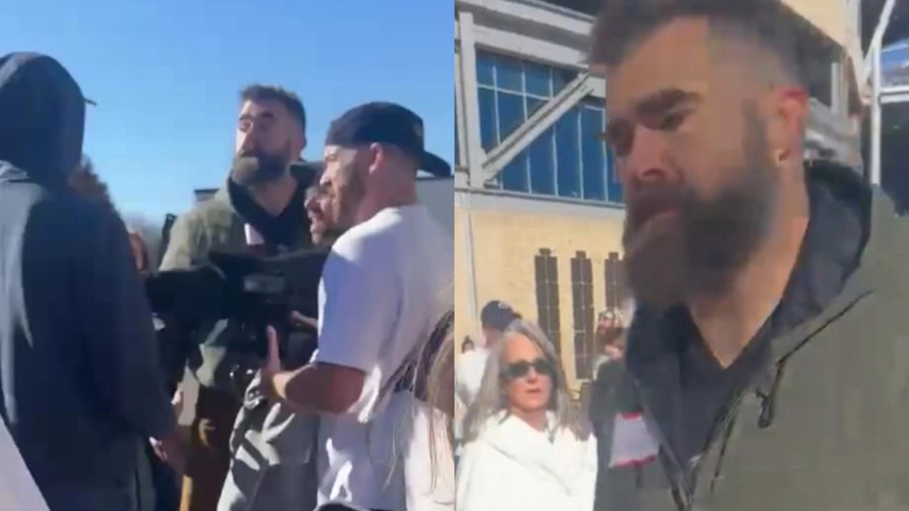 Influencer’s Phone Is Destroyed by Jason Kelce After He Used a