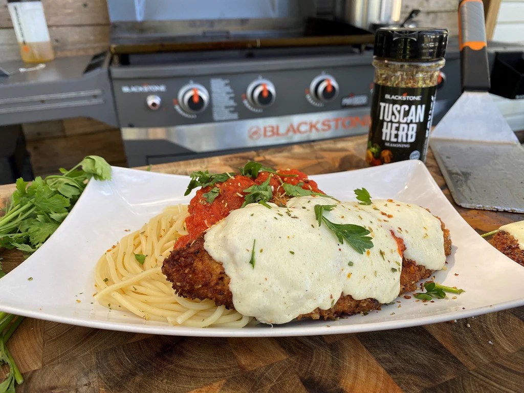 Chicken Parmesan Blackstone